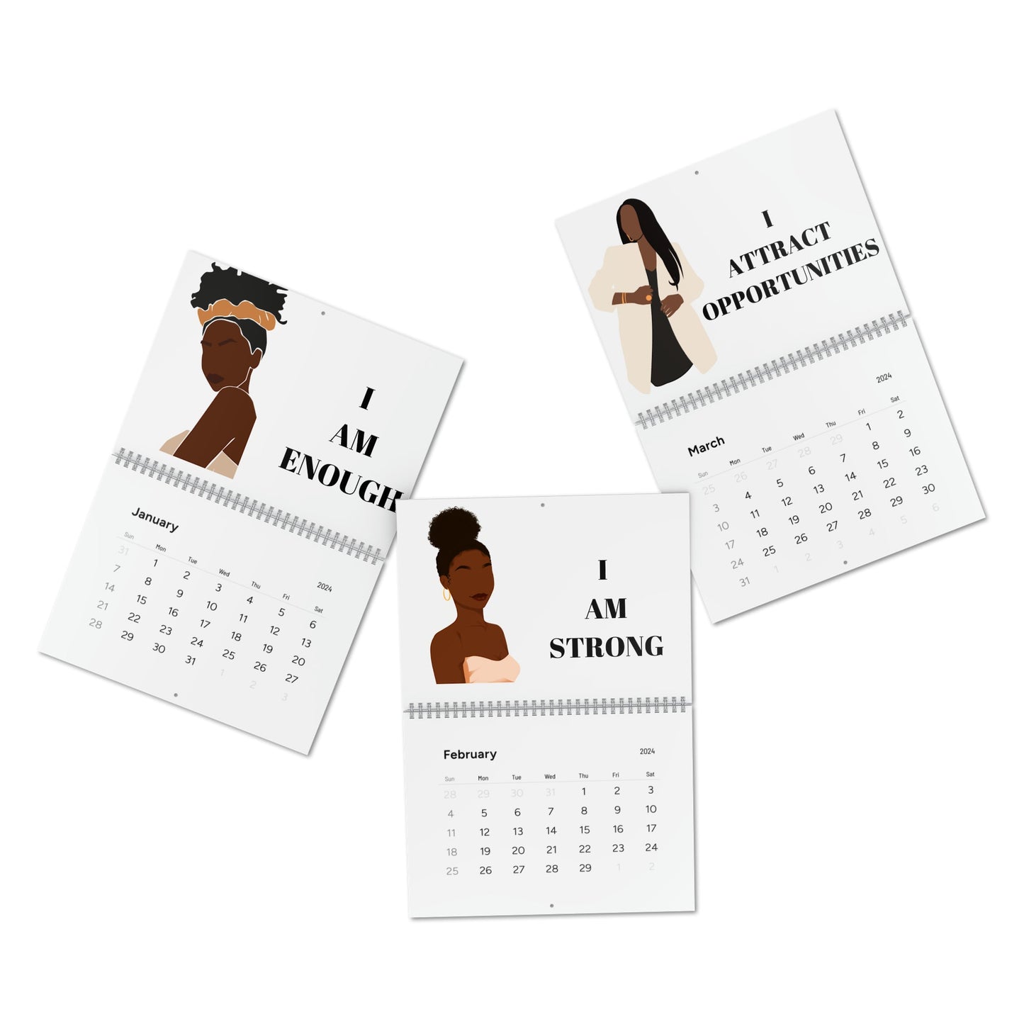 Elite Ladies Starz Wall Calendar (2024)