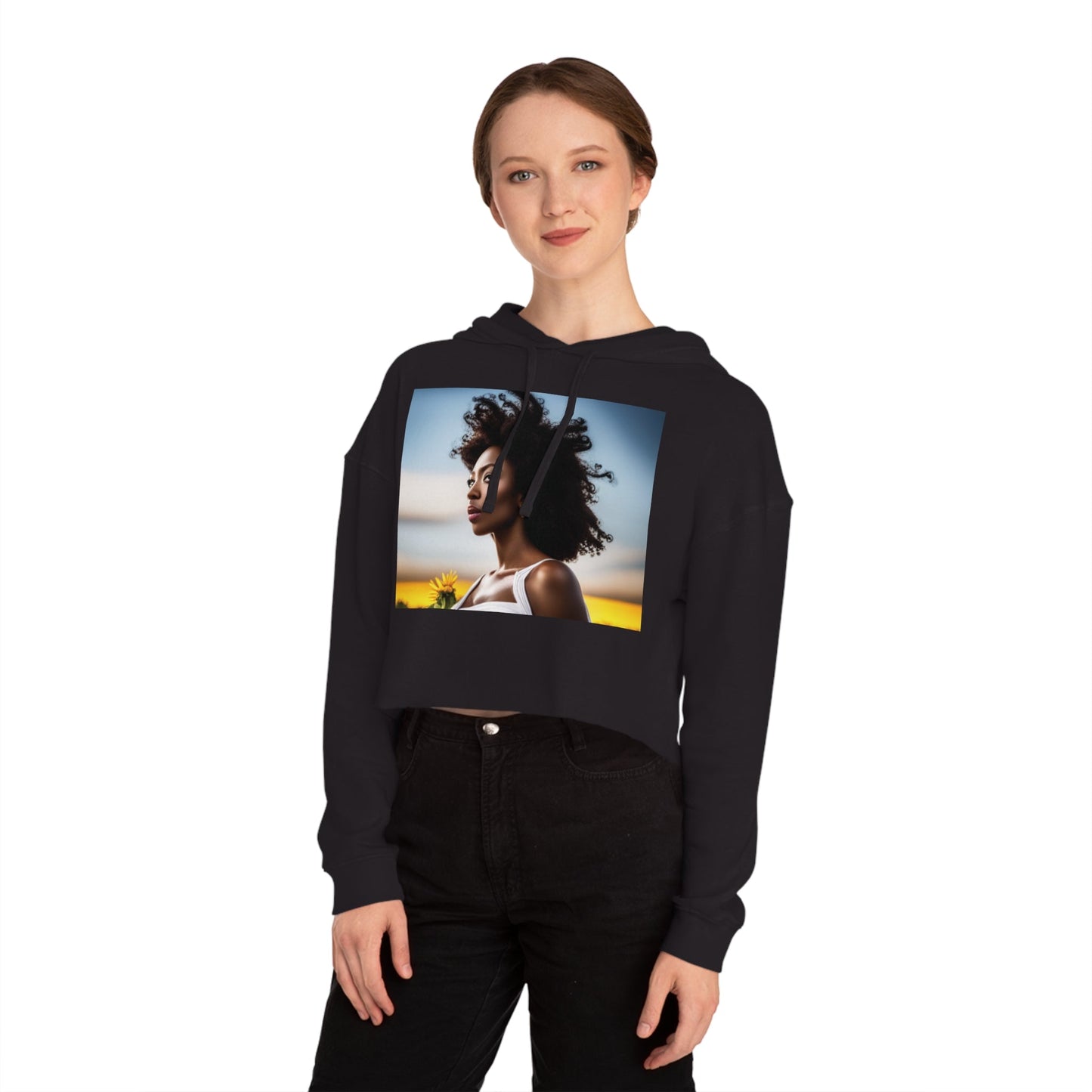 Women’s Cropped Hooded Sweatshirt