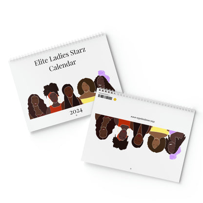 Elite Ladies Starz  Wall Calendar (2024)