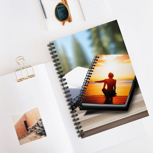 Glowing Self Care Personal Journal