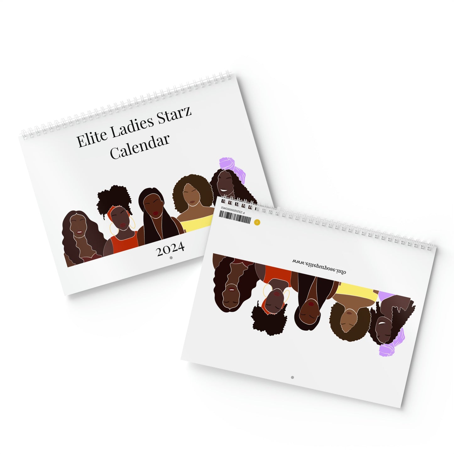 Elite Ladies Starz  Wall Calendar (2024)